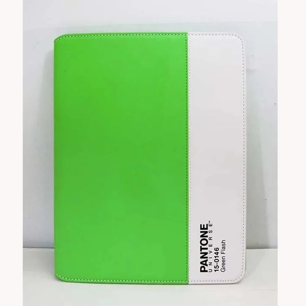 PANTONE Green Flash & White COLORBLOCK iPad 2 & 3 Stand Case Cover